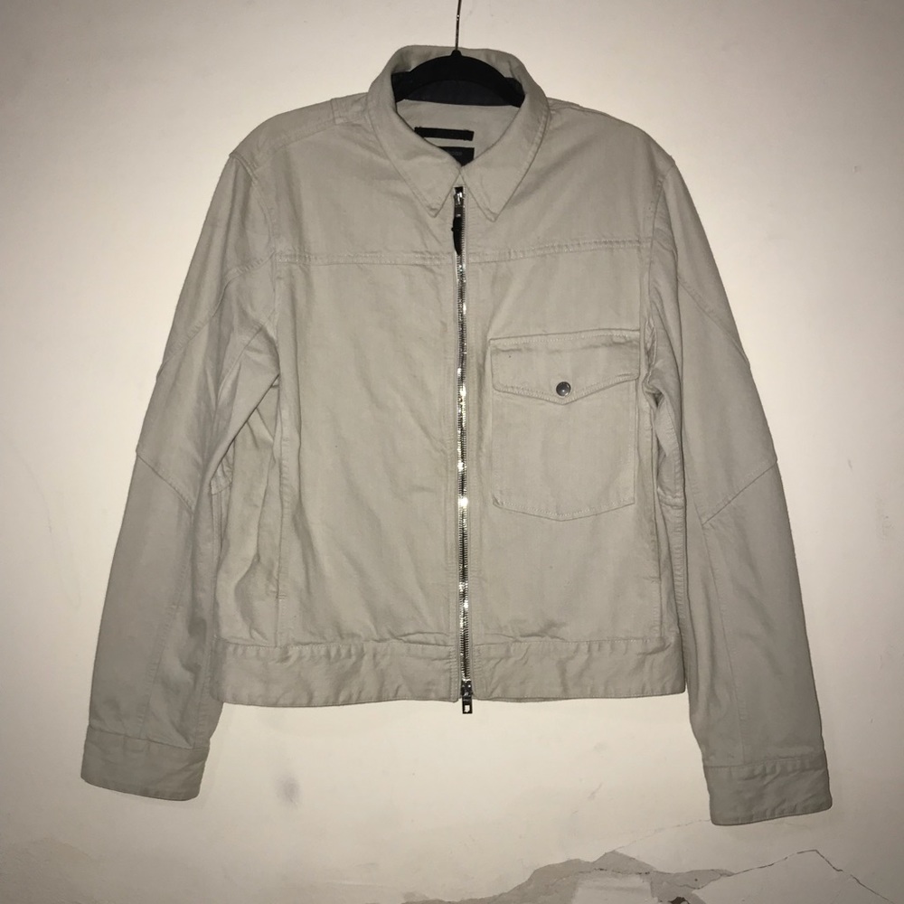 Rag & Bone Beige Denim Jacket